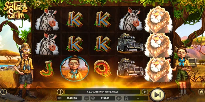 Fitur Putaran Bonus Slot Safari Sam 2