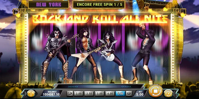 Fitur-Slot-KISS-Reels-of-Rock